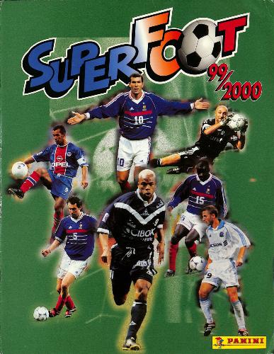 ALBUM PANINI INCOMPLET SUPERFOOT 99/2000