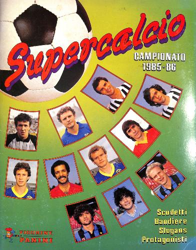 ALBUM PANINI COMPLET SUPERCALCIO 1985-86