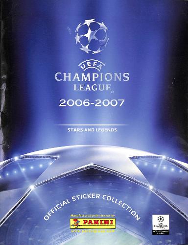 ALBUM PANINI COMPLET CHAMPIONS LEAGUE 2006-2007