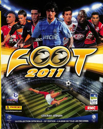 ALBUM PANINI VIDE FOOTBALL 2011