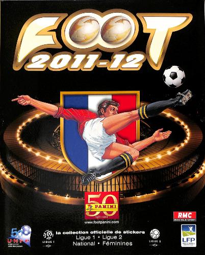 ALBUM PANINI VIDE FOOTBALL 2011-2012