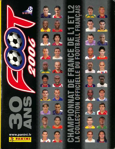 ALBUM PANINI INCOMPLET FOOTBALL 2006