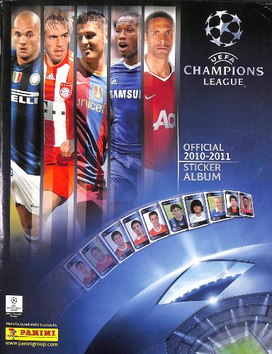 ALBUM PANINI COMPLET CHAMPIONS LEAGUE 2010-2011