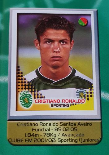 ALBUM PANINI COMPLET FUTEBOL 2002-2003 RONALDO ROOKIE CARD