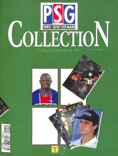 ALBUM INCOMPLET COLLECTION DU PSG 1994