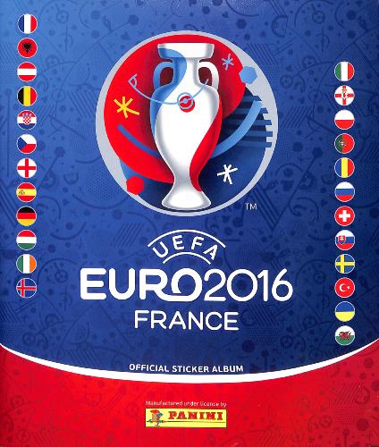 ALBUM PANINI VIDE UEFA EURO FRANCE 2016