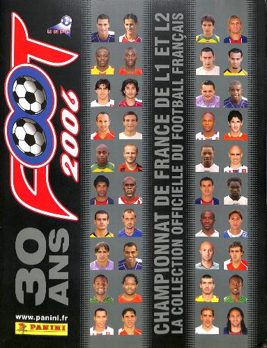 ALBUM PANINI INCOMPLET FOOTBALL 2006