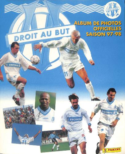 ALBUM PANINI DE PHOTOS COMPLET DROIT AU BUT SAISON 97-98