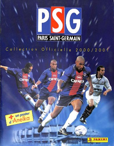 ALBUM PANINI COMPLET PSG COLLECTION OFFICIELLE 2000/2001