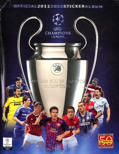 ALBUM PANINI COMPLET CHAMPIONS LEAGUE 2011-2012