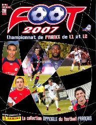 ALBUM PANINI VIDE CHAMPIONNAT DE FRANCE 2007