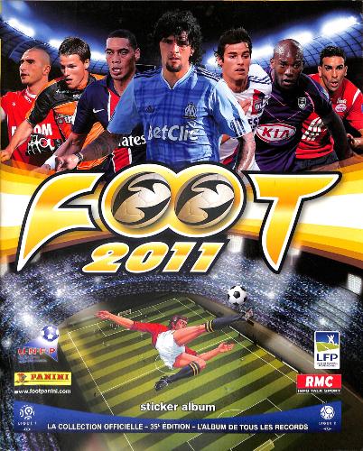 ALBUM PANINI VIDE FOOTBALL 2011