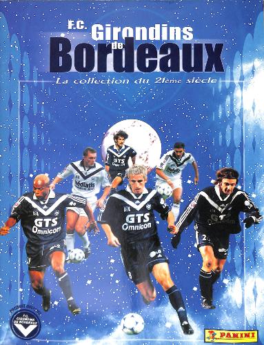 ALBUM PANINI COMPLET GIRONDINS DE BORDEAUX SAISON 1999-2000