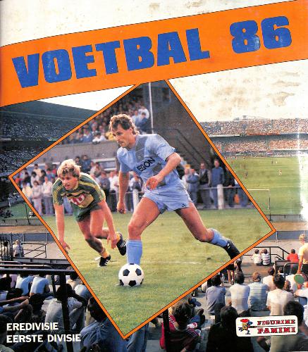 ALBUM PANINI COMPLET VOETBAL 1986