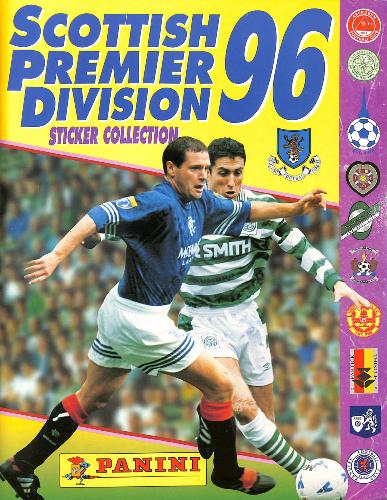 ALBUM PANINI INCOMPLET SCOTTISH PREMIER DIVISION 96