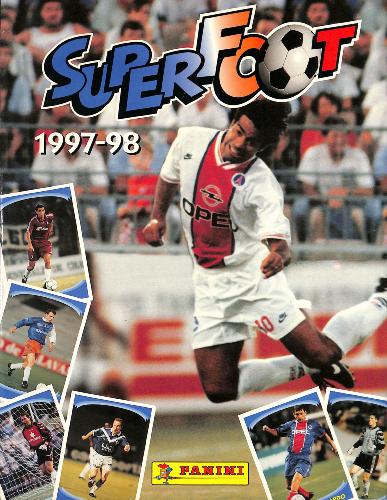 ALBUM PANINI COMPLET SUPERFOOT 1997-98